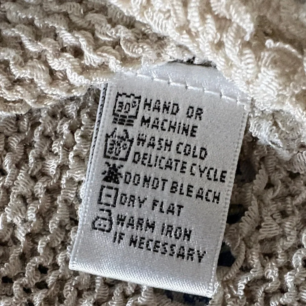 August Silk Cream Knit Sweater